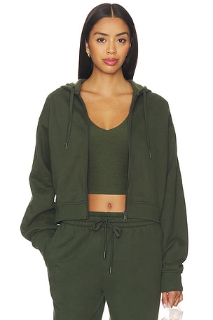 Luxe Fleece Zip Up Hoodie Beyond Yoga