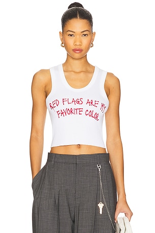 Red Flags Randy Tank Top Boys Lie